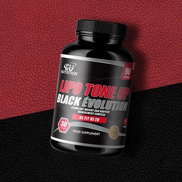 Lipo Tone Up Black Évolution 90 Caps Eu Nutrition