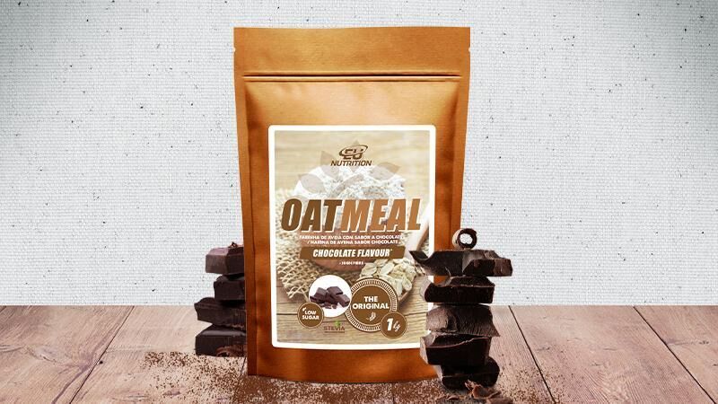 Oatmeal Flour 1 Kg Chocolate Eu Nutrition