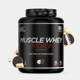 Muscle Whey Protein Eu Nutrition - 2kg Sabor Vanilla