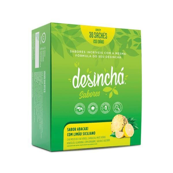 Desinchá Sabores Abacaxi com Limão Siciliano - 60 Sachês