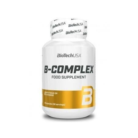 B-Complex - 60 Cápsulas - Biotech USA