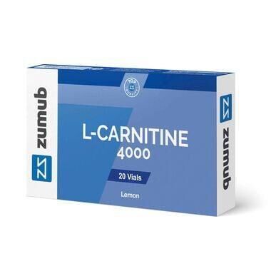L-Carnitina 2000 20 ampolas Lemon Zumub