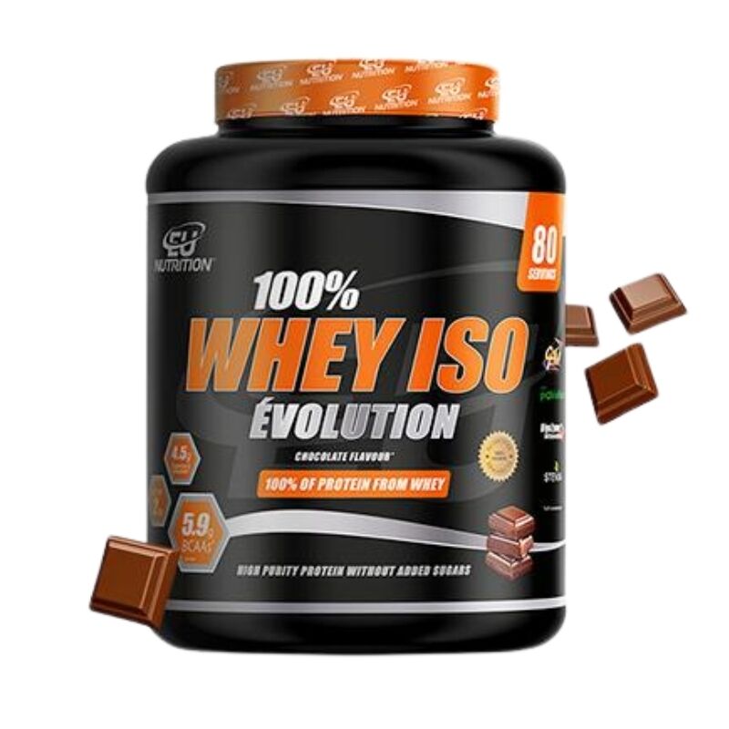100% Whey Isolate Évolution Eu Nutrition - 2kg Sabor Chocolate