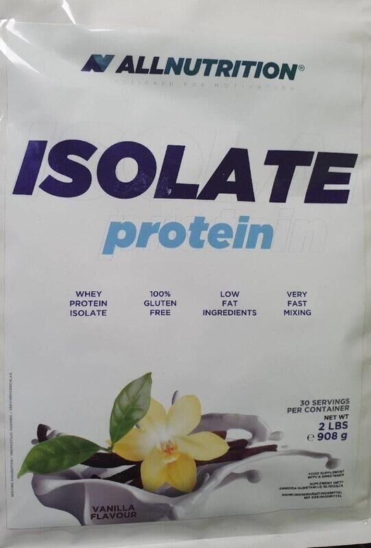 Isolate Protein AllNutrition - Sabor Baunilha - 700g