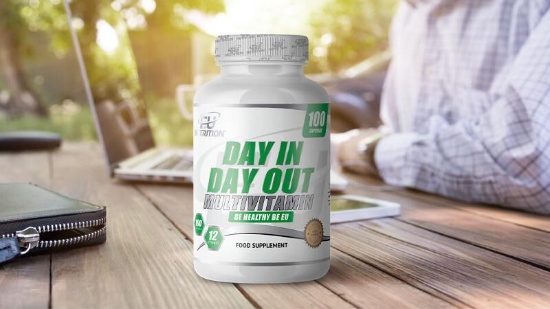 Day In Day Out Multivitamin 100 Caps Eu Nutrition