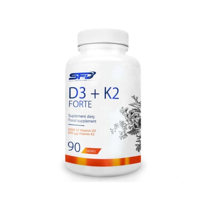D3 + K2 Forte SFD - 90 Tabletes