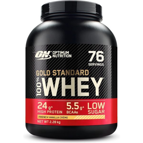 Optimum Nutrition 100% Whey Gold Standard - 2.28kg Sabor Vanilla Ice Cream