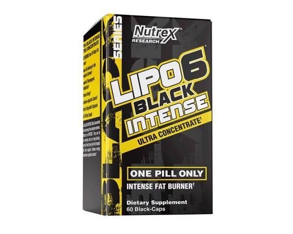Lipo6 Black Intense Nutrex - 60 Cápsulas