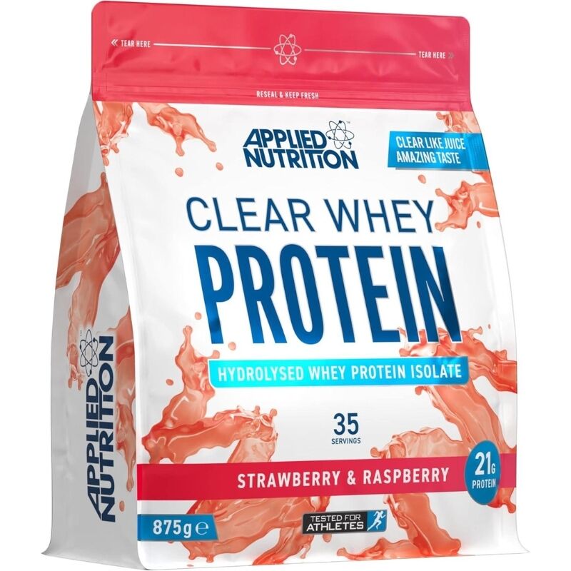 Clear Whey Protein Applied Nutrition - 875g Sabor Strawberry & Raspberry