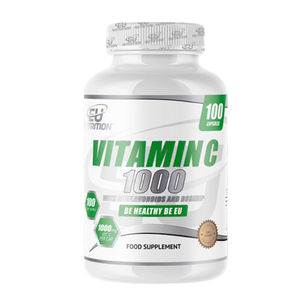 Vitamina C 1000 Eu Nutrition - 100 Cápsulas