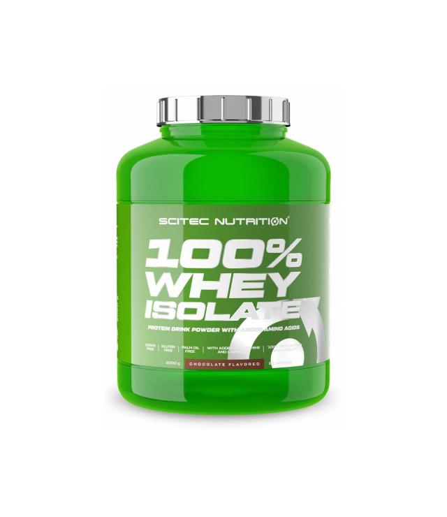 100% Hydro Isolate Scitec - 2000g Sabor Chocolate