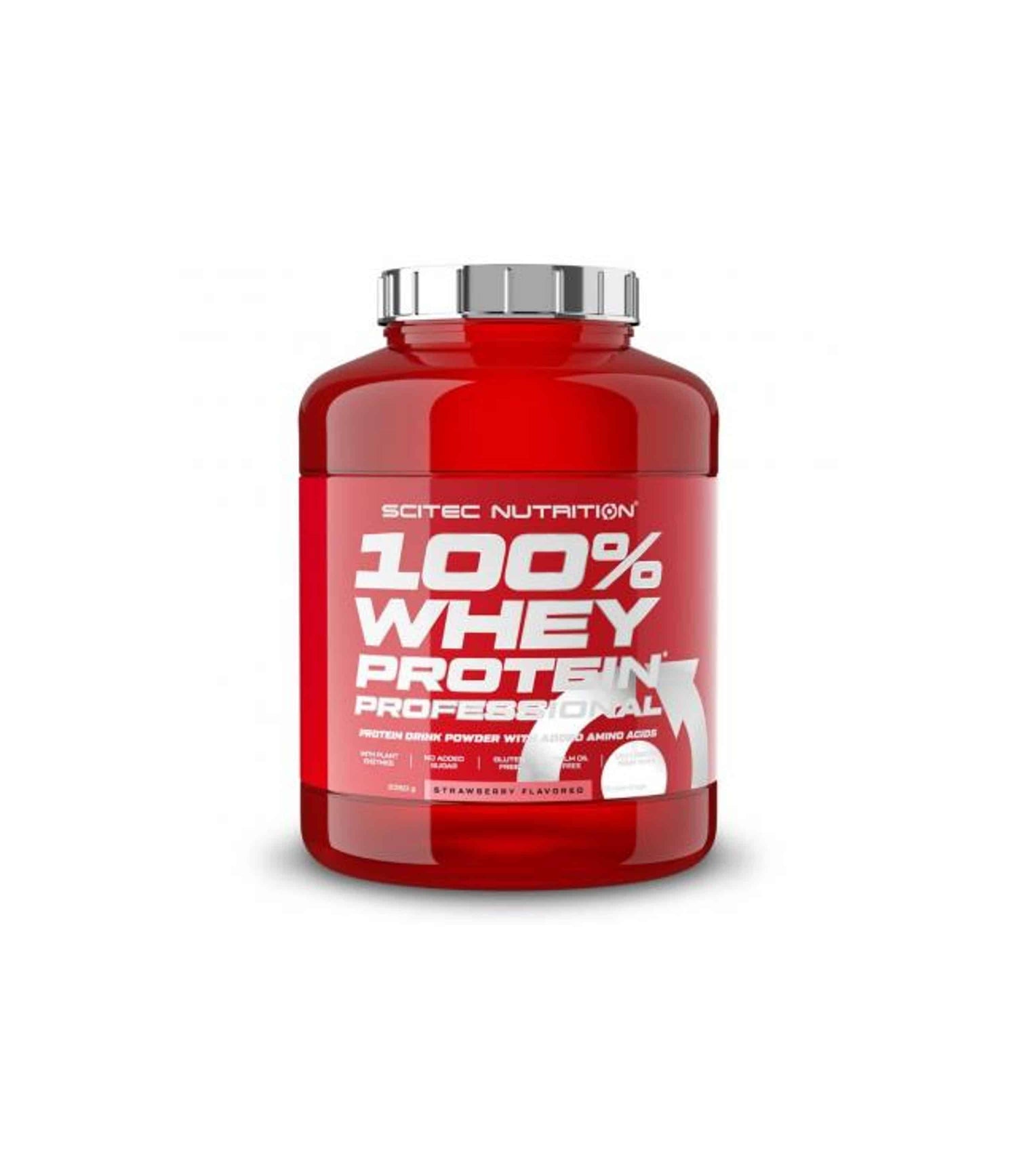 100% Whey Protein Professional Scitec - 2350g Morango
