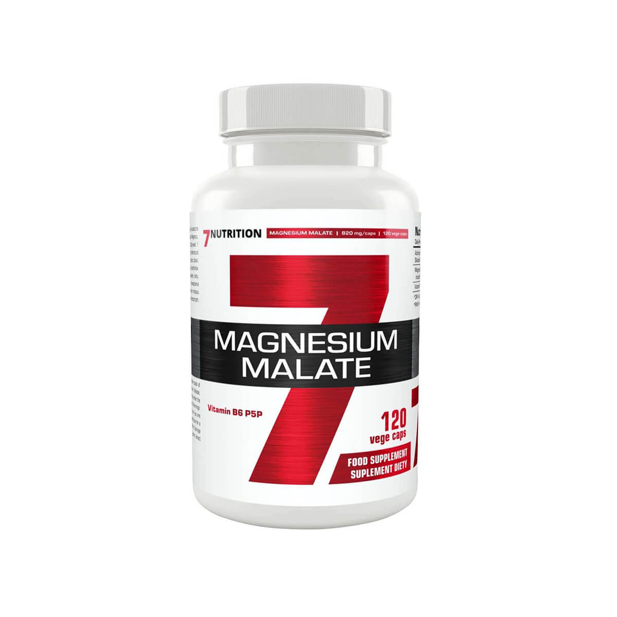 Magnesium Malate 7Nutrition - 120 Cápsulas