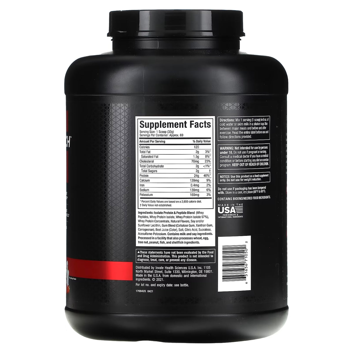 Muscle Tech Nitro 100% Gold - 2,27kg - Strawberry Shortcake