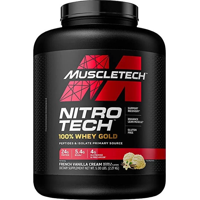 Muscle Tech Nitro 100% Gold - 2,27kg - French Vanilla Cream
