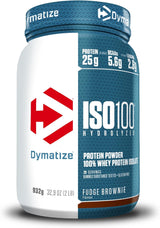 Dymatize ISO 100 - 932g - Fudge Brownie
