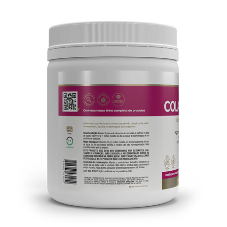 Colagentek Vitafor - 300g Sabor Maçã Verde