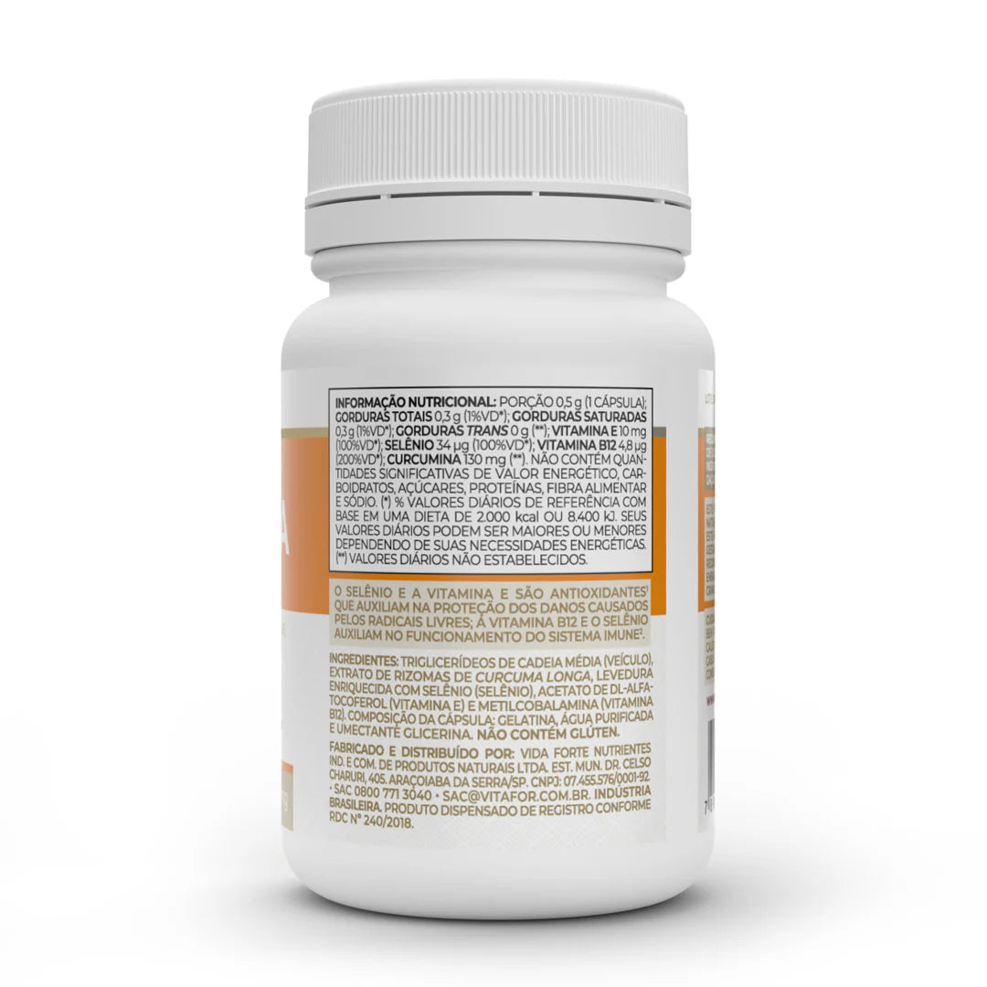 Curcuma Plus Vitafor - 30 Cápsulas