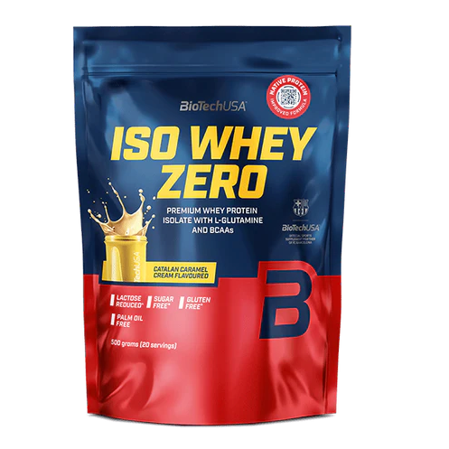 Iso Whey Zero - 500g - Catalan Caramel Cream - BioTech USA