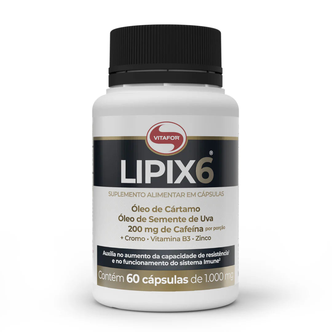 Lipix 6 Vitafor - 60 Cápsulas