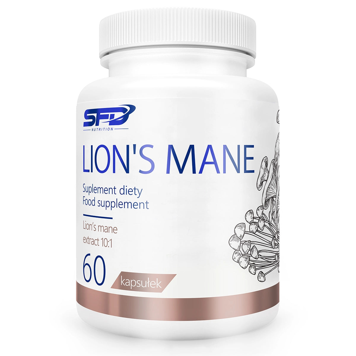 Lion’s Mane (Juba do Leão) 60 Capsulas- Suplemento Cognitivo
