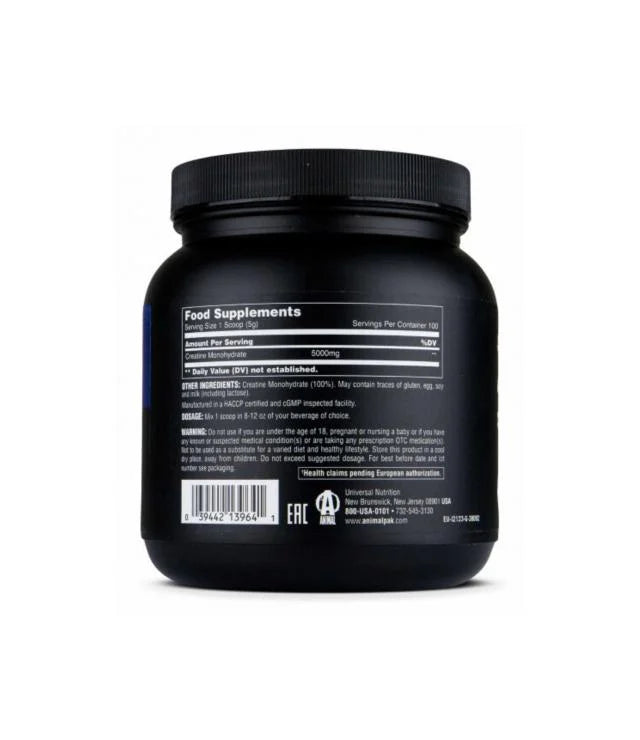 Creatina Animal - 500g - Universal Nutrition