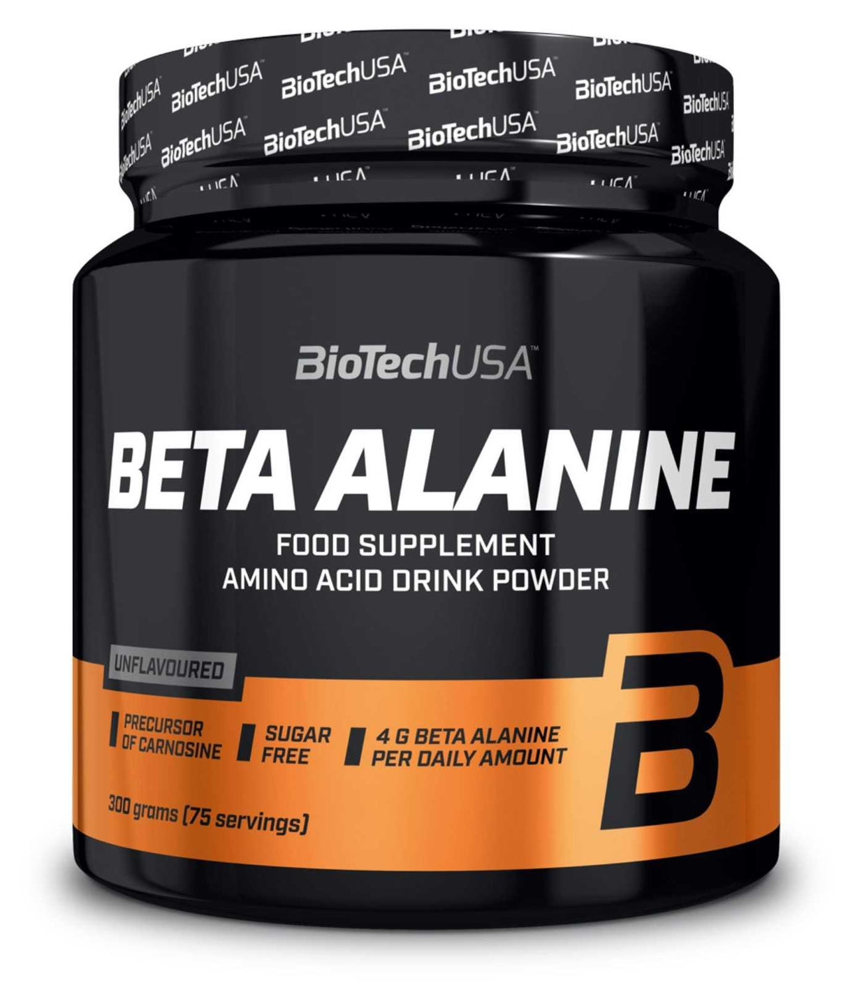 BIOTECH USA Beta-Alanina (300g) em Pó | Aumento da Resistência Muscular, Redução da Fadiga e Otimização do Desempenho