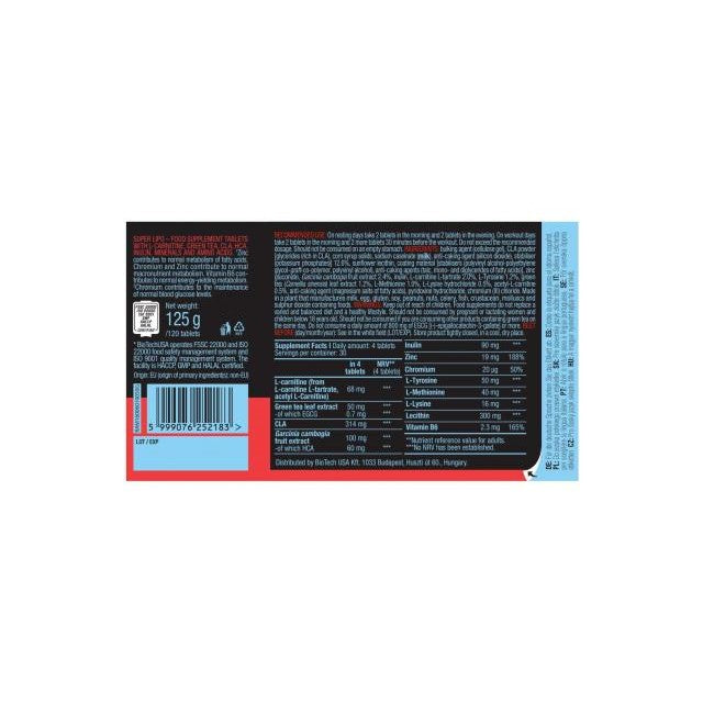 Super Lipo Biotech - 120 Cápsulas