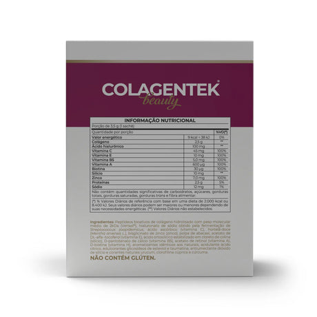 Colagentek Beauty Vitafor- 30 Sachês Ananás e Hortelã