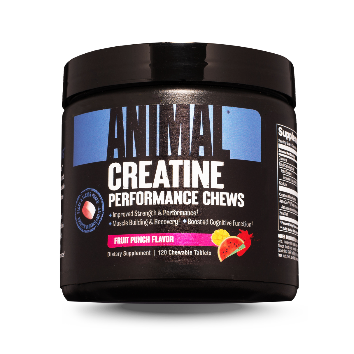 Creatine Animal Chewable Universal Nutrition - 120 Tabletes