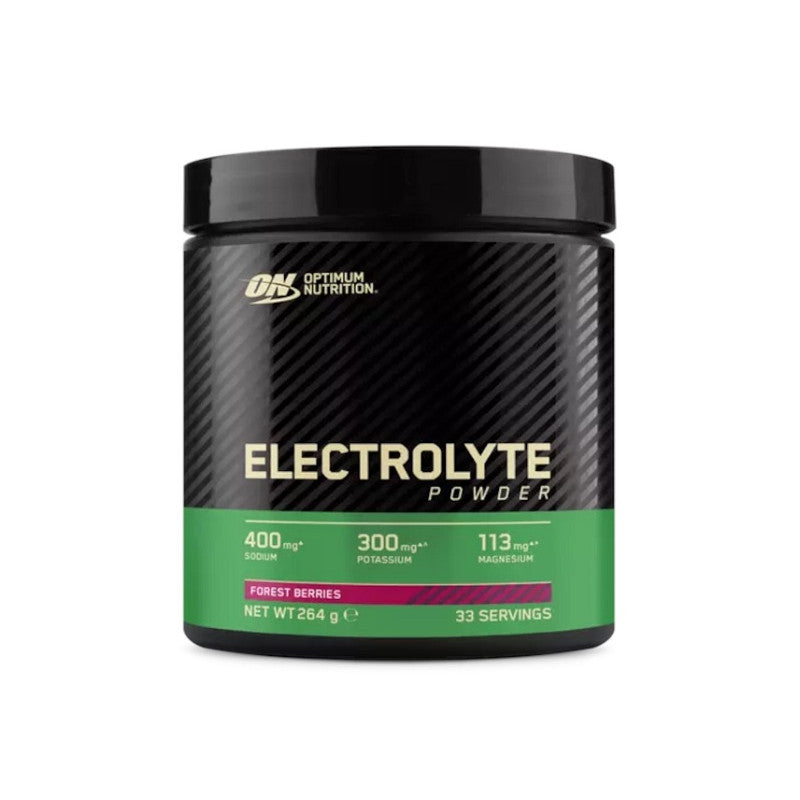 ON OPTIMUM NUTRITION Electrolyte Powder (Pó Eletrólitos) – 264g Sabor Forest Berries | Hidratação Avançada e Reposição de Sais Minerais
