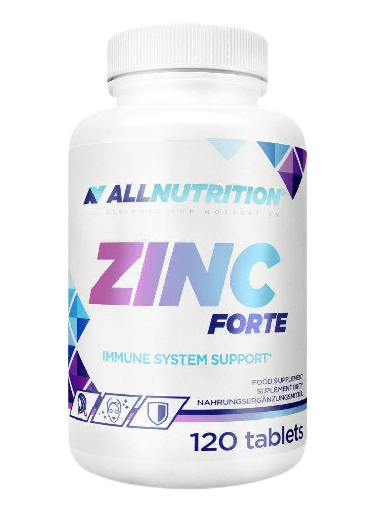ALLNUTRITION Zinco Forte 15mg – 120 Comprimidos | Alta Potência para Imunidade, Hormonas e Saúde da Pele
