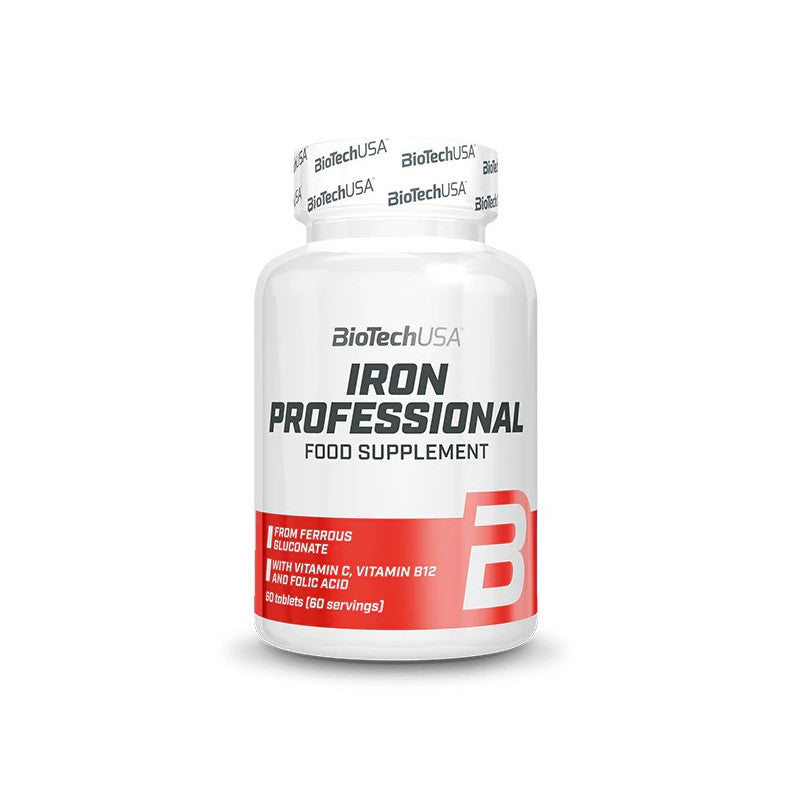Iron Professional - 60 Comprimidos - BioTech USA