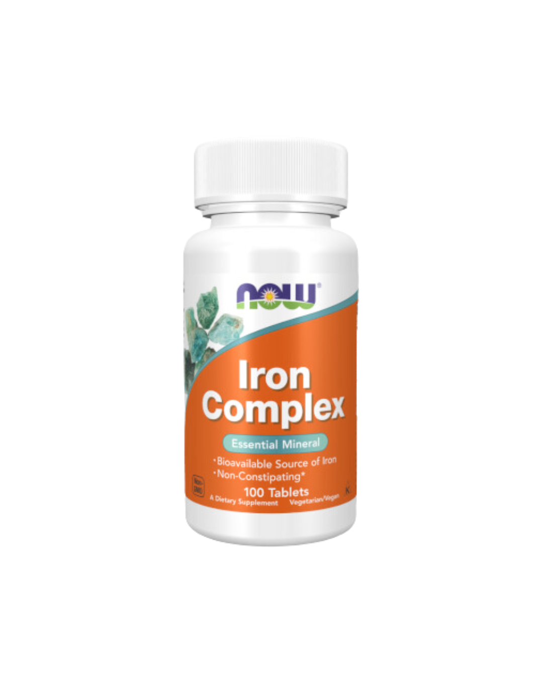 Iron Complex NOW Foods - 100 Cápsulas