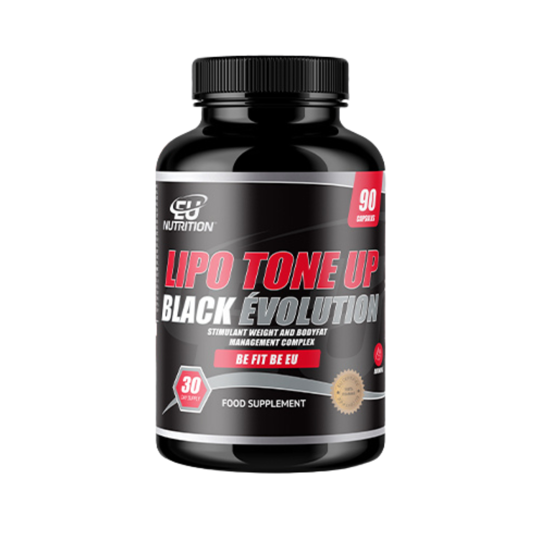 Lipo Tone Up Black Évolution Eu Nutrition - 90 Cápsulas