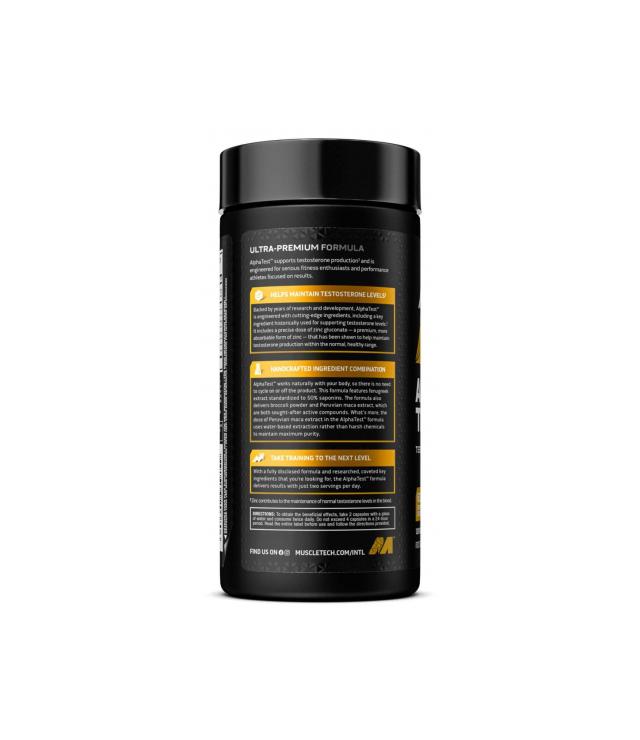 Muscle Tech Alpha Test - 120 Cápsulas