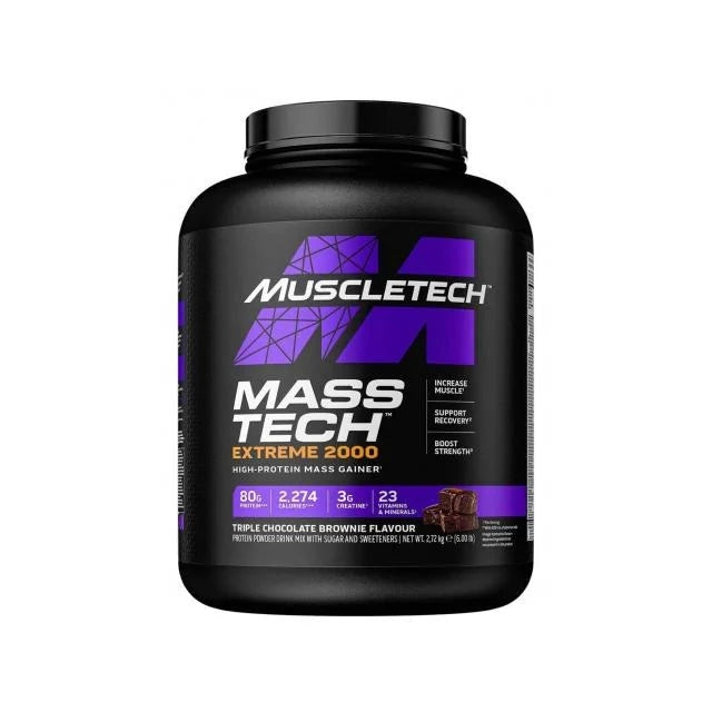 Mass Tech Extreme 2000 - 2,7kg - Triple Chocolate Brownie - MuscleTech