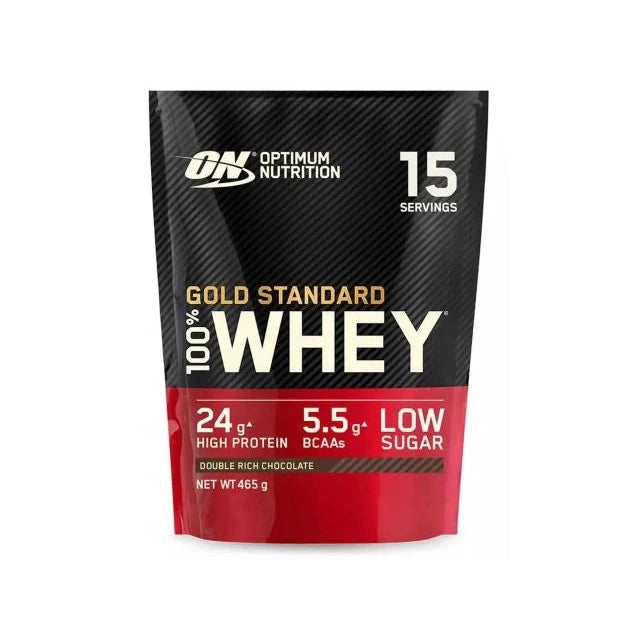 100% Whey Gold Standard – Double Rich Chocolate – 450g – Optimum Nutrition