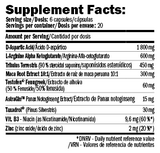 AMIX Performance Testoxt Booster - 120 Cápsulas | Complexo Natural de Suporte de Testosterona e Virilidade Masculina