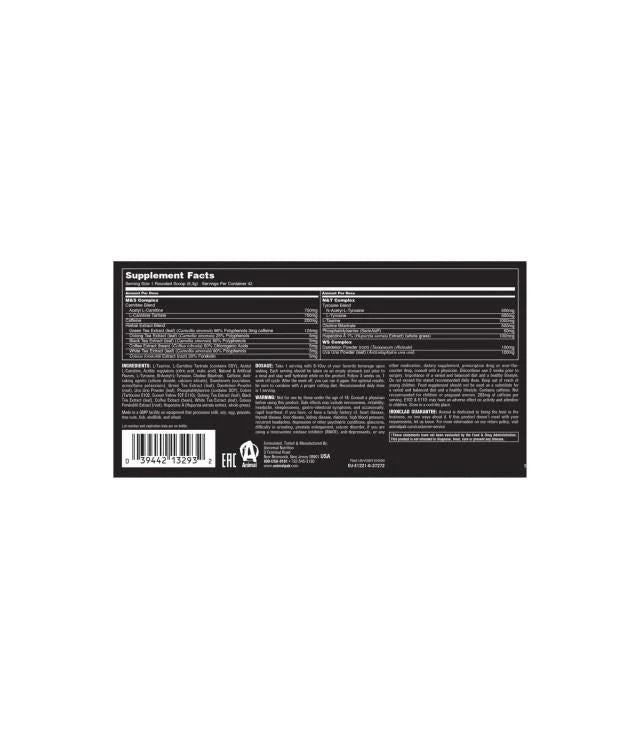 UNIVERSAL NUTRITION Animal Cuts Powder - 265g | Termogénico e Diurético em Pó | Queima de Gordura e Definição Muscular