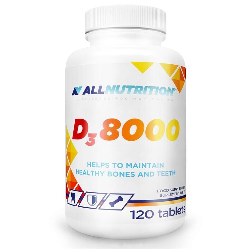D3 8000 AllNutrition - 120 Tabletes
