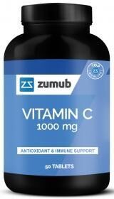Vitamina C 1000mg 50 comprimidos Zumub