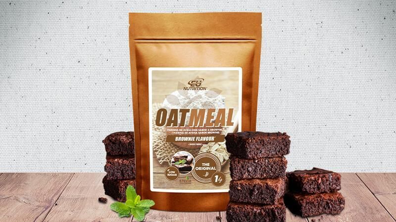 Oatmeal Flour 1 Kg Brownie Eu Nutrition