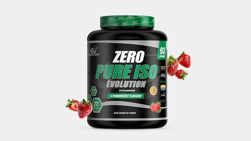 Zero Pure ISO Évolution 2 Kg Strawberry Eu Nutrition