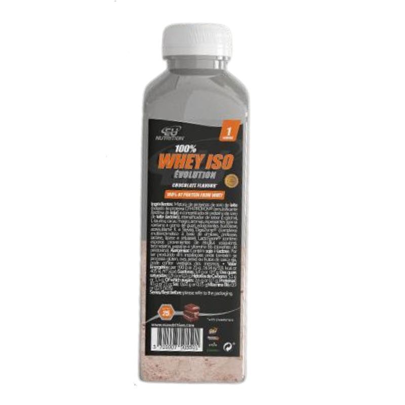 100% Whey Iso Évolution Garrafa 25 g Chocolate Eu Nutrition