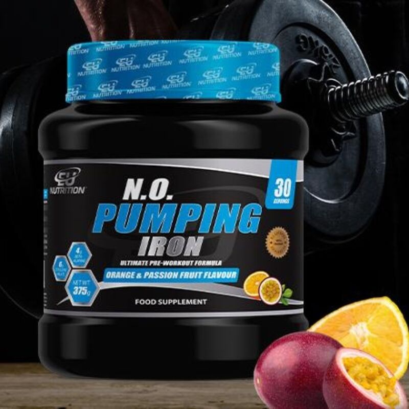 Pumping Iron 375 g Orange & Passion Fruit Eu Nutrition