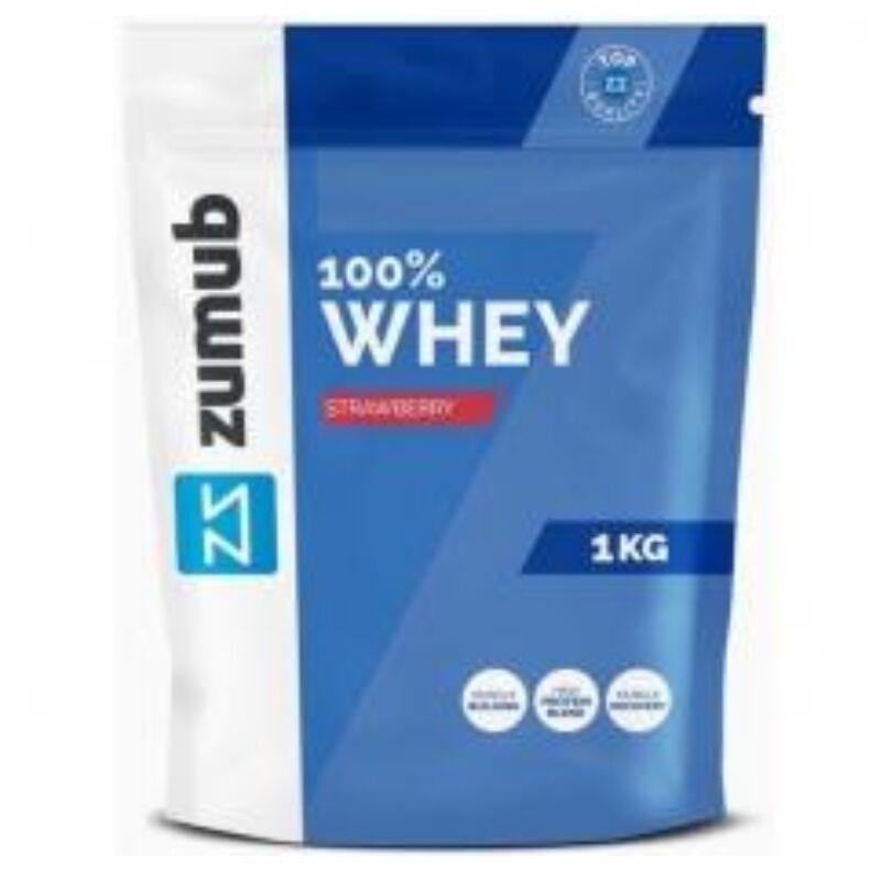 100% Whey 1kg Strawberry Zumub