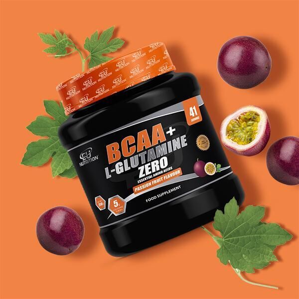 BCAA + L-Glutamine Zero 250 g Passion Fruit Eu Nutrition