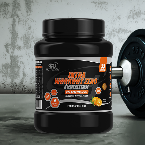 Intra Workout Zero Évolution 500 g Orange Eu Nutrition
