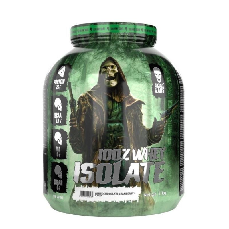 100% Whey Isolate Skull Labs - Sabor Baunilha - 700g
